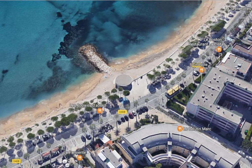 Blue Summer Vibes Duplex Studio For 4P, Ac, Sea View, Parking, Beach At 50M, Spa Access -3 ลาซิโอตาต์ ภายนอก รูปภาพ